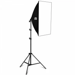Alternative view of Sortie 🧨 Puluz Boîte à Lumière + Support De Trépied + Ampoule LED - Flashes ⋅ Lampes ⭐