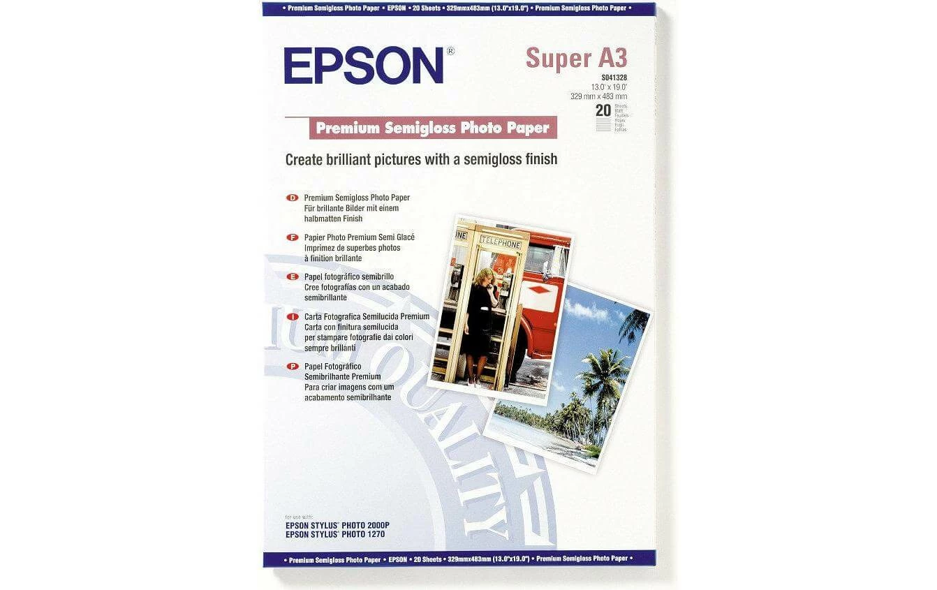 Grosses soldes 👏 Epson Papier Photo A3 251 G/m² 20 Pièce/s - Accessoires Divers 💯 1 Grosses soldes 👏 Epson Papier Photo A3 251 G/m² 20 Pièce/s - Accessoires Divers 💯