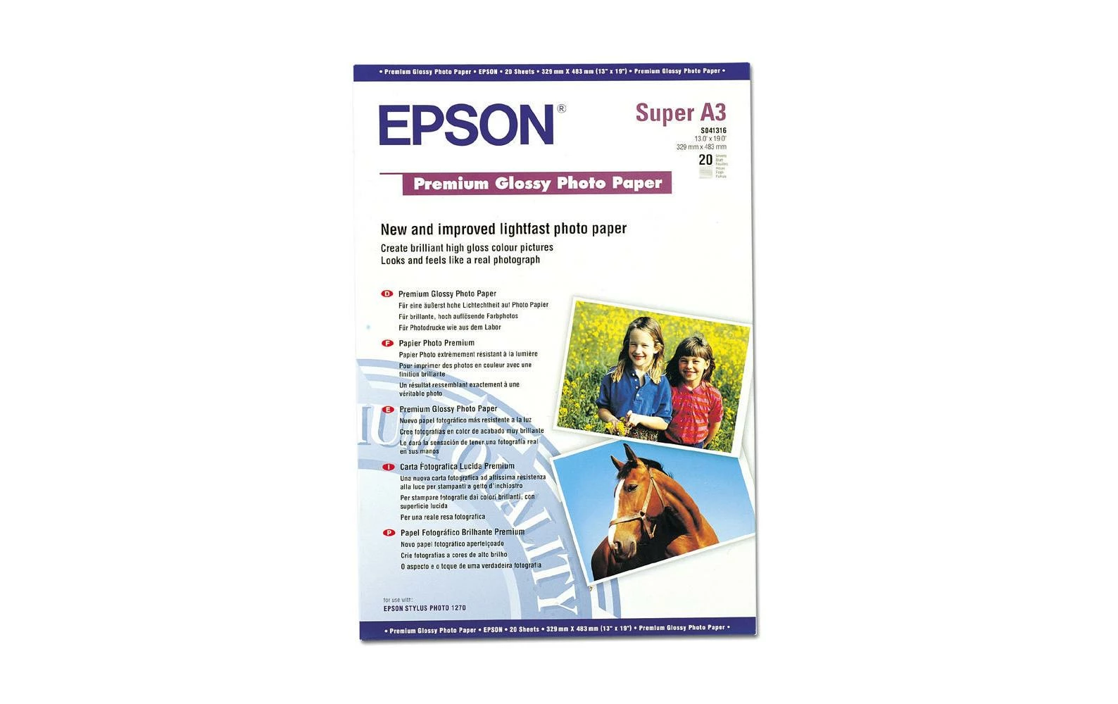 Top 10 🔔 Epson Papier Photo A3 250 G/m² 20 Pièce/s - Accessoires Divers 🔥 1 Top 10 🔔 Epson Papier Photo A3 250 G/m² 20 Pièce/s - Accessoires Divers 🔥