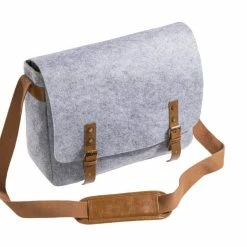 Le moins cher 👍 Mantona Sacoche Pour Caméra Messenger Gris/Brun - Sacoches 😉