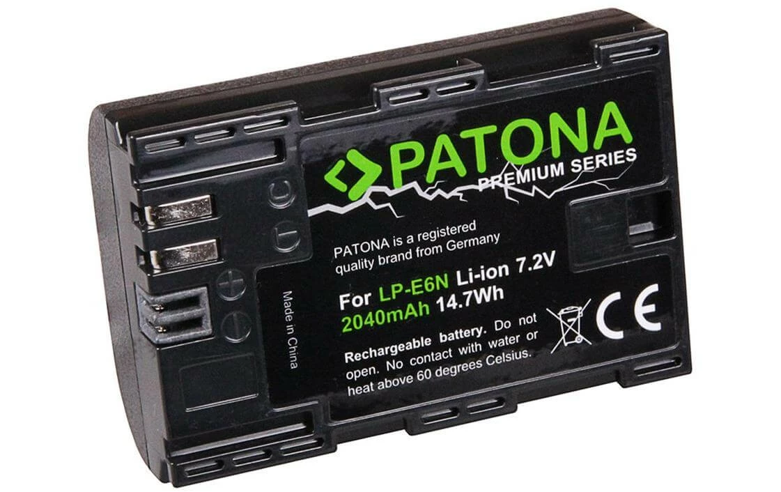 Vente flash 🤩 Patona Batterie Pour Appareils Photo Numérique Pile De Qualité Supérieure Canon LP-E6N - Accus ⋅ Chargeurs 🌟 1 Vente flash 🤩 Patona Batterie Pour Appareils Photo Numérique Pile De Qualité Supérieure Canon LP-E6N - Accus ⋅ Chargeurs 🌟