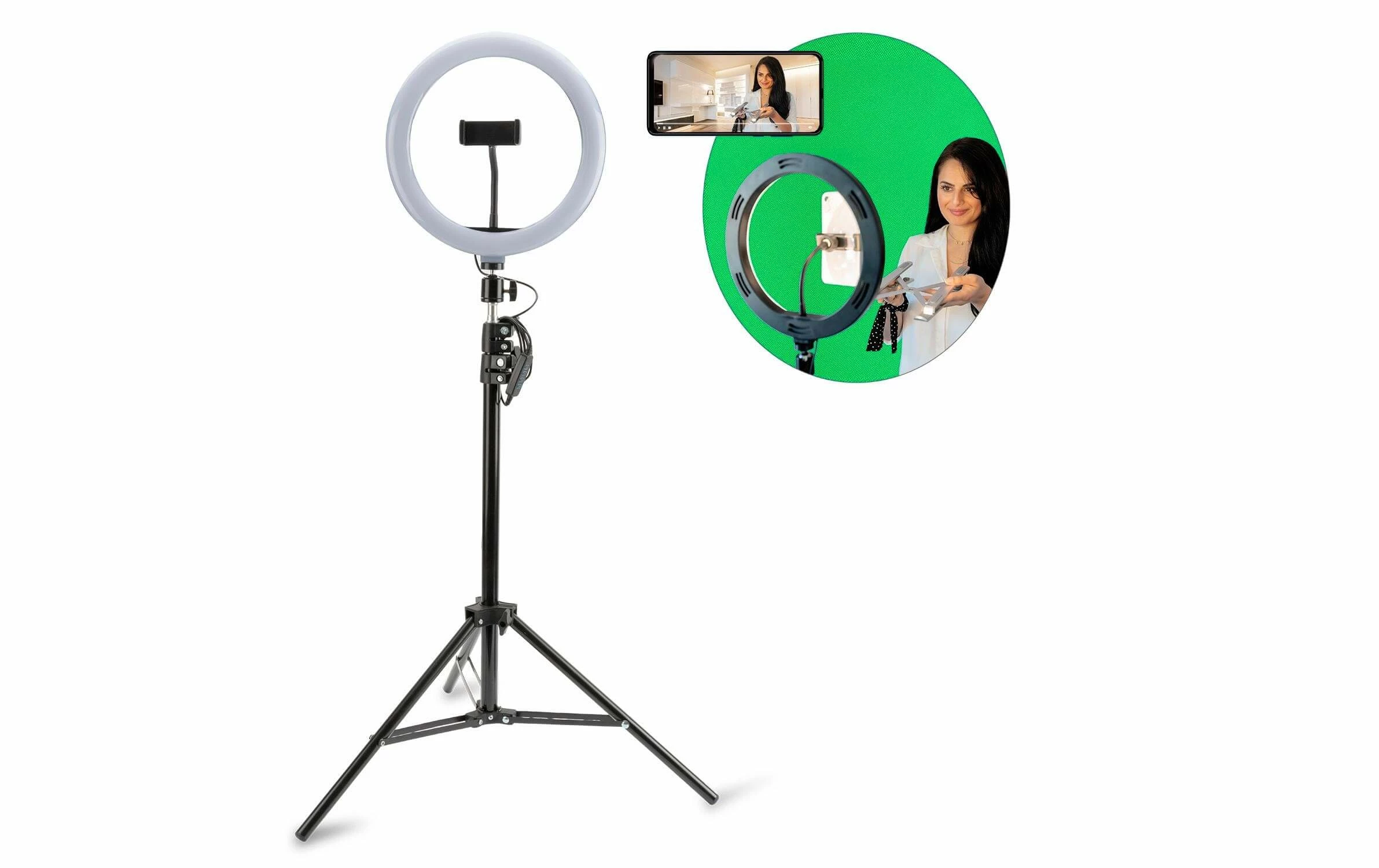 Coupon 🛒 4smarts Lampe Vidéo LoomiPod XL Avec écran Vert - Flashes ⋅ Lampes 🌟 1 Coupon 🛒 4smarts Lampe Vidéo LoomiPod XL Avec écran Vert - Flashes ⋅ Lampes 🌟