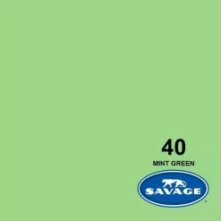 Coupon 🔥 Savage Fond Papier 1.35 X 11 M Mint Green - Accessoires Divers 👍