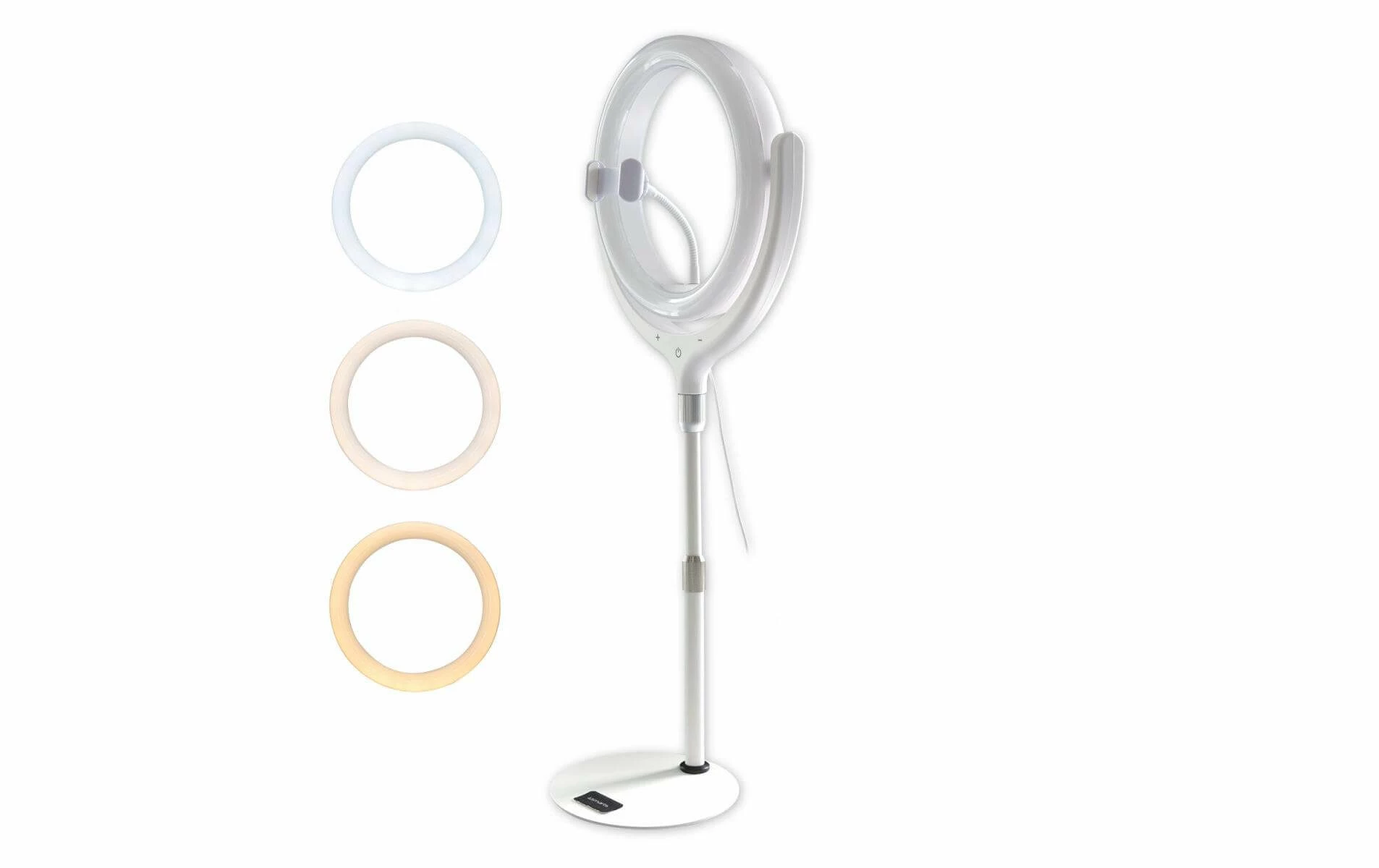 Offres 🎉 4smarts Lampe Vidéo Selfie LoomiPod Petit - Flashes ⋅ Lampes 🥰 2 Offres 🎉 4smarts Lampe Vidéo Selfie LoomiPod Petit - Flashes ⋅ Lampes 🥰 – Image 2