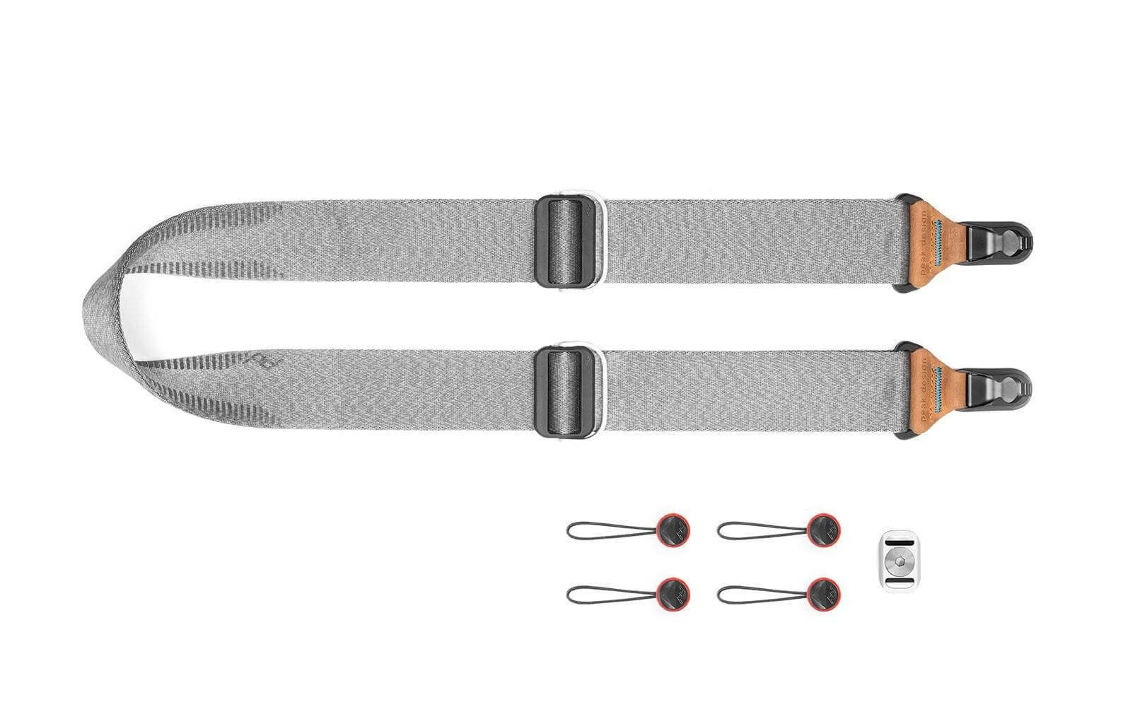 Remise ⭐ Peak Design Sangle Slide Gris - Accessoires Divers 🔔 1 Remise ⭐ Peak Design Sangle Slide Gris - Accessoires Divers 🔔
