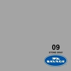 Remise 🛒 Savage Fond Papier 2.72 X 11m Stone Gray - Accessoires Divers ✨