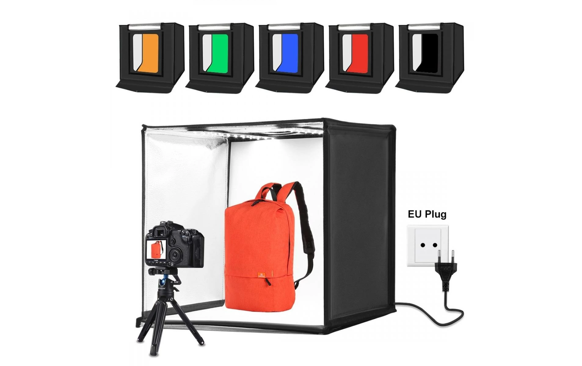 Promo 💯 Puluz Boîte Studio 60 Cm - Accessoires Divers 👏 2 Promo 💯 Puluz Boîte Studio 60 Cm - Accessoires Divers 👏 – Image 2