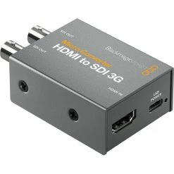 Promo 🤩 Blackmagic Design Convertisseur Micro BiDirectional HDMI-SDI 3G - Accessoires Divers 💯