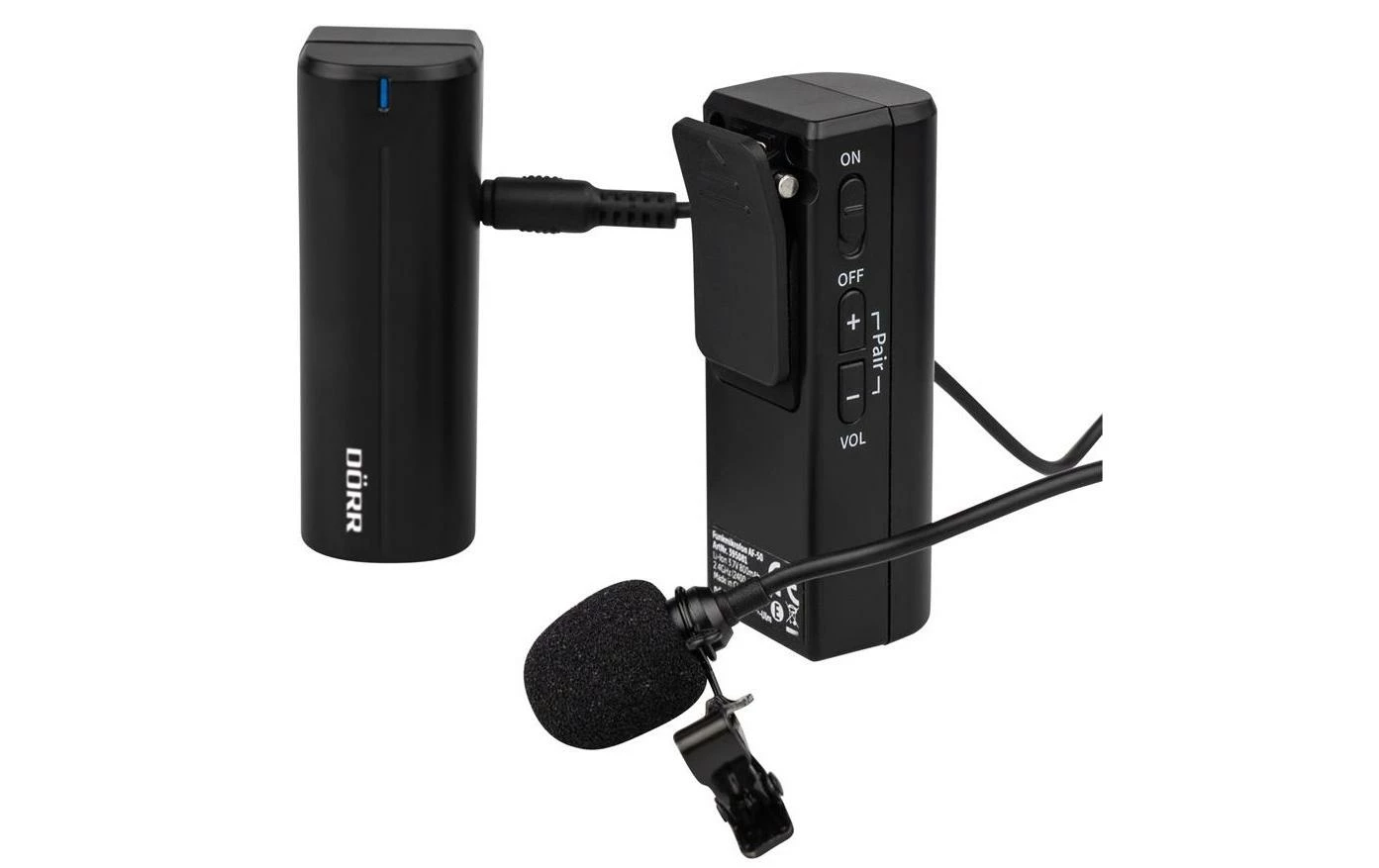 Tout neuf ✔️ Dörr Microphone Set De Plug-in Radio AF-50 - Accessoires Divers 🎁 1 Tout neuf ✔️ Dörr Microphone Set De Plug-in Radio AF-50 - Accessoires Divers 🎁