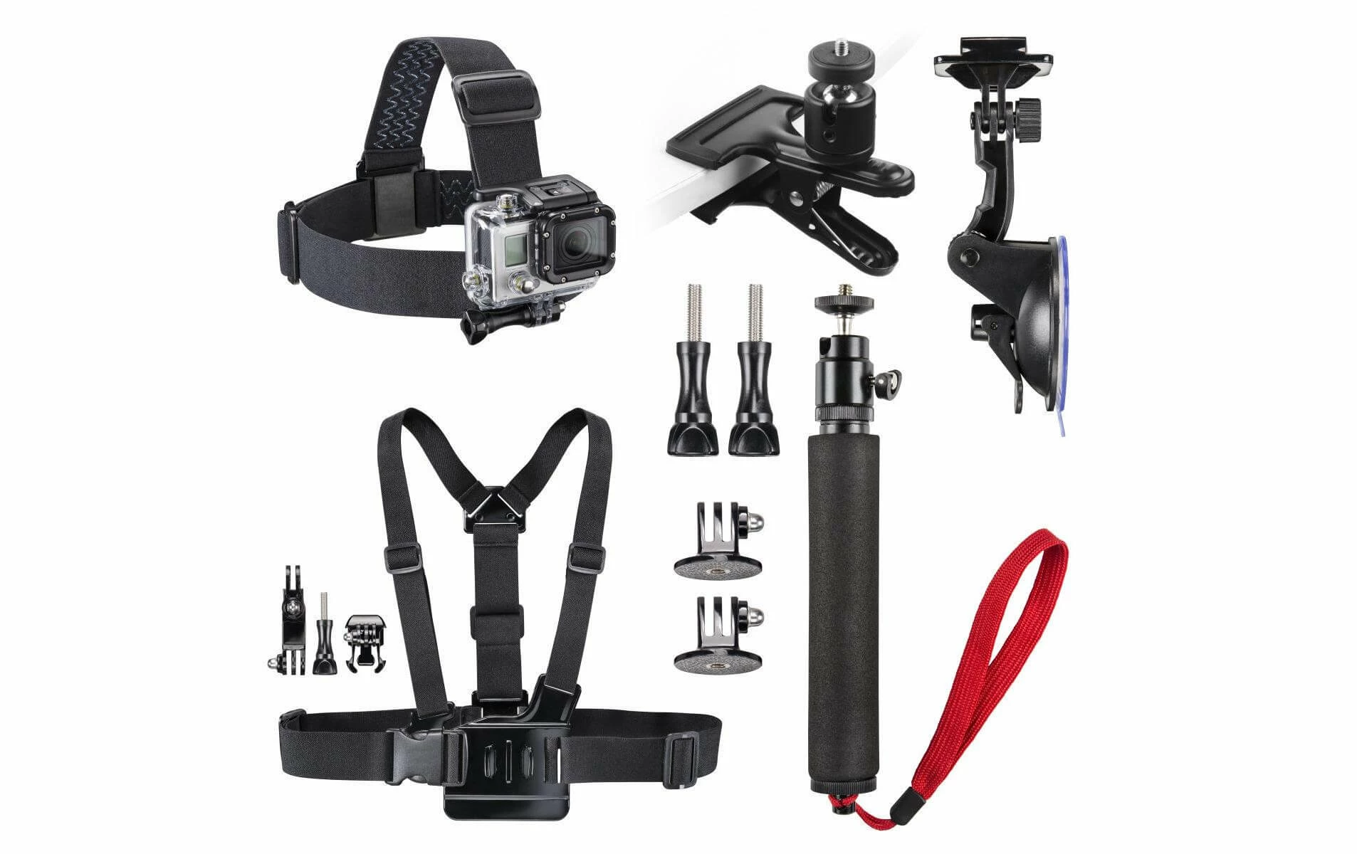 Le moins cher 😍 Mantona Kit GoPro Mix II Jeu D'accessoires - Accessoires Divers 😉 1 Le moins cher 😍 Mantona Kit GoPro Mix II Jeu D'accessoires - Accessoires Divers 😉