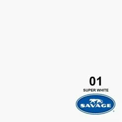 Remise ⌛ Savage Fond Papier 2.72 X 25m Super White - Accessoires Divers 🧨