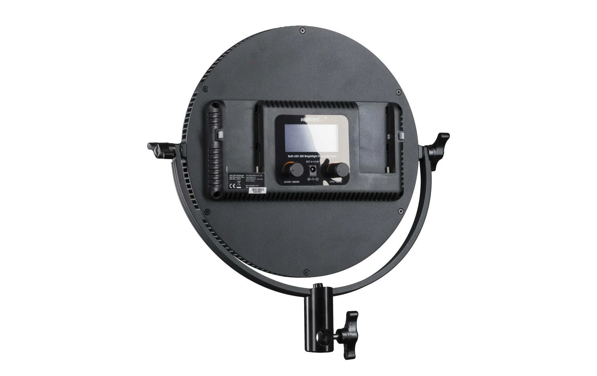 Bon marché 😀 Walimex Pro Lumière Continue Pro Soft LED 300 Round Bi Color - Flashes ⋅ Lampes 👏 3 Bon marché 😀 Walimex Pro Lumière Continue Pro Soft LED 300 Round Bi Color - Flashes ⋅ Lampes 👏 – Image 3