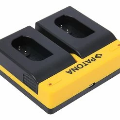 Alternative view of Sortie 🧨 Patona Chargeur Double USB – Panasonic DMW-BLJ31 - Accus ⋅ Chargeurs 😀