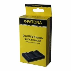 Alternative view of Promo 😀 Patona Chargeur Dual Sony FH50/FV70 - Accus ⋅ Chargeurs 🥰