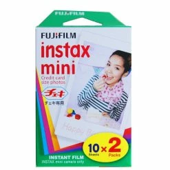 Remise ❤️ Fujifilm Film Instantané Instax Mini 2x 10 Feuilles - Accessoires Divers 💯