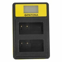 Alternative view of Bon marché 🤩 Patona Chargeur Smart Dual LCD USB Panasonic DMW-BLC12PP - Accus ⋅ Chargeurs 😉