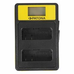 Tout neuf 😀 Patona Chargeur Smart Dual LCD USB Pile Nikon EN-EL14 - Accus ⋅ Chargeurs 🎁 -boutique instax unnamed file 2670