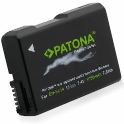 De gros 🧨 Patona Batterie Pour Appareils Photo Numérique Premium EN-EL14-decoded - Accus ⋅ Chargeurs 😍