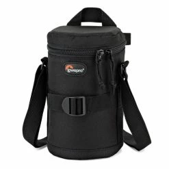 Le moins cher ❤️ Lowepro Étui Pour Objectif Lens Case Noir - Accessoires Pour Objectifs ⭐
