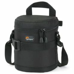 Tout neuf ✨ Lowepro Étui Pour Objectif Lens Case Noir - Accessoires Pour Objectifs 🛒
