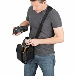 Alternative view of Meilleure vente ⌛ Lowepro Étui Pour Objectif ProTactic Lens Exchange 200 AW Noir - Accessoires Pour Objectifs 👍