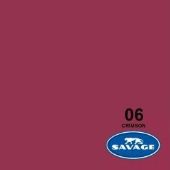 Remise ✨ Savage Fond Papier 1.35 X 11 M Crimson - Accessoires Divers 🔥