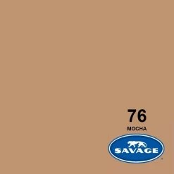 Sortie 😀 Savage Fond Papier 1.35 X 11 M Mocca - Accessoires Divers 😀