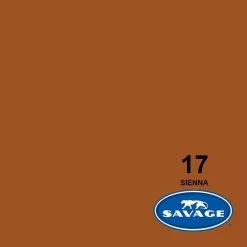 Vente flash 😀 Savage Fond Papier 2.72 X 11m Sienna - Accessoires Divers 🛒