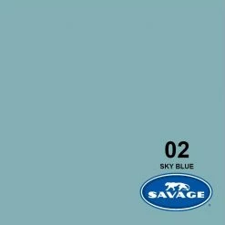 Acheter 😍 Savage Fond Papier 2.72 X 11m Sky Blue - Accessoires Divers 🤩