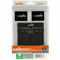 Le moins cher 😀 Jupio Batterie Pour Caméra Vidéo Value 2x NP-W126S + Dual Engin - Accus ⋅ Chargeurs 🛒