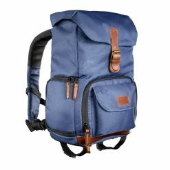 Bon marché 🛒 Mantona Sac à Dos Photo Luis Retro Junior Bleu - Sacoches 😍