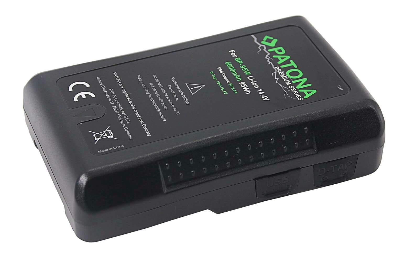 Meilleur prix 👍 Patona Batterie Pour Caméra Vidéo Premium V-Mount 95 Wh - Accus ⋅ Chargeurs 👏 2 Meilleur prix 👍 Patona Batterie Pour Caméra Vidéo Premium V-Mount 95 Wh - Accus ⋅ Chargeurs 👏 – Image 2