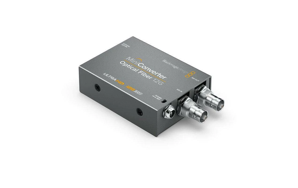 Meilleure vente 💯 Blackmagic Design Convertisseur Mini Optical Fiber 12G - Accessoires Divers 💯 1 Meilleure vente 💯 Blackmagic Design Convertisseur Mini Optical Fiber 12G - Accessoires Divers 💯