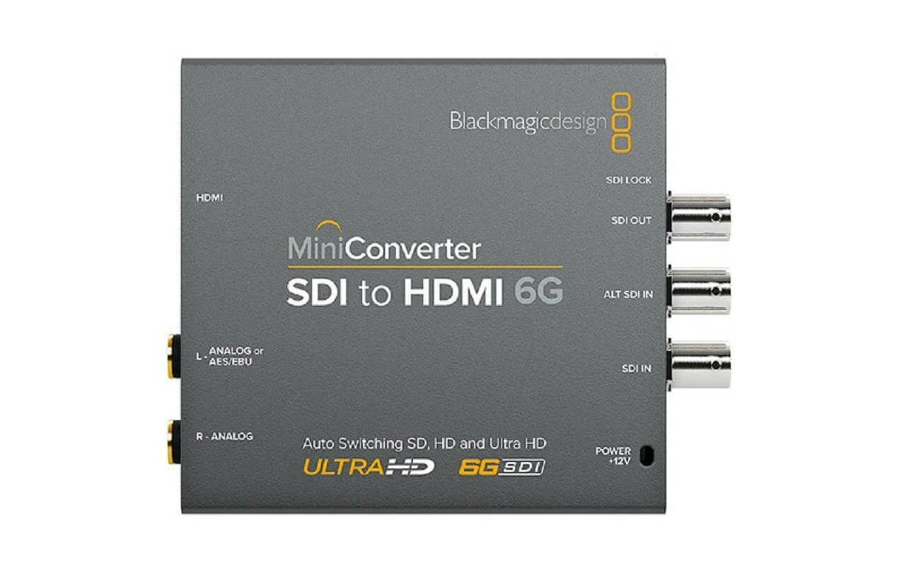 Grosses soldes 🧨 Blackmagic Design Mini Converter SDI-HDMI 6G - Accessoires Divers 🛒 1 Grosses soldes 🧨 Blackmagic Design Mini Converter SDI-HDMI 6G - Accessoires Divers 🛒