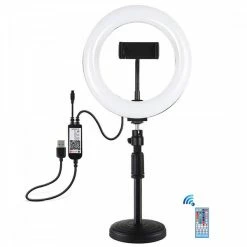 Budget 💯 Puluz PKT3080B Selfie Lumière Annulaire De Bure - Flashes ⋅ Lampes ✔️