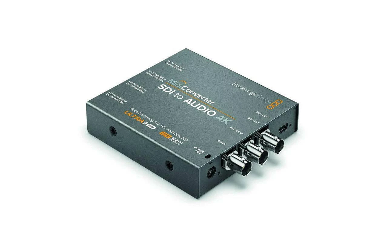 Meilleure affaire ⌛ Blackmagic Design Convertisseur Mini SDI-Audio 4K - Accessoires Divers 🧨 1 Meilleure affaire ⌛ Blackmagic Design Convertisseur Mini SDI-Audio 4K - Accessoires Divers 🧨