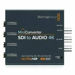Alternative view of Meilleure affaire ⌛ Blackmagic Design Convertisseur Mini SDI-Audio 4K - Accessoires Divers 🧨