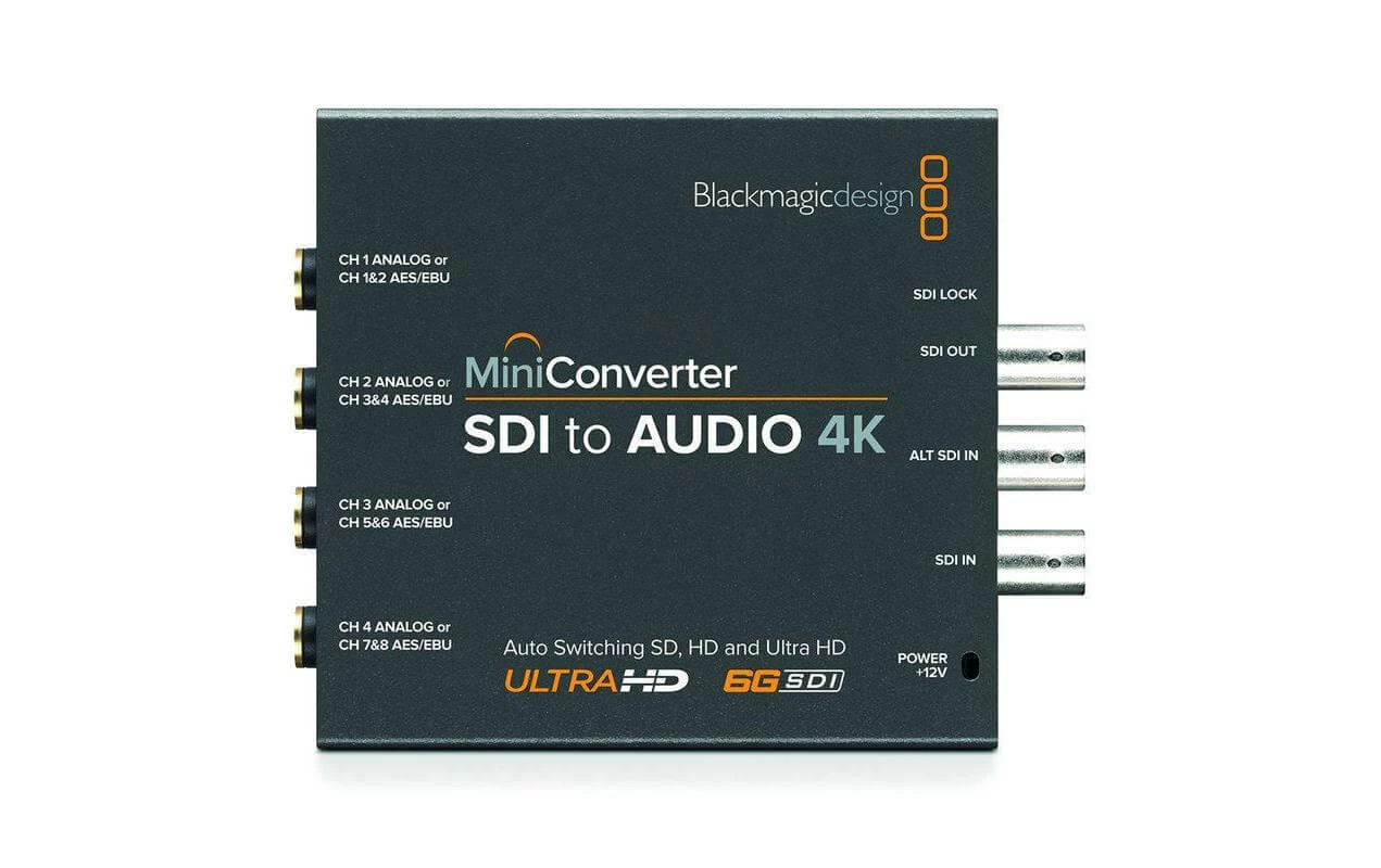 Meilleure affaire ⌛ Blackmagic Design Convertisseur Mini SDI-Audio 4K - Accessoires Divers 🧨 2 Meilleure affaire ⌛ Blackmagic Design Convertisseur Mini SDI-Audio 4K - Accessoires Divers 🧨 – Image 2