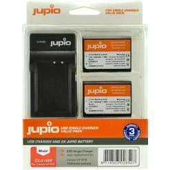 Acheter 👍 Jupio Batterie Pour Caméra Vidéo Value Pack 2x LP-E10 + Chargeur - Accus ⋅ Chargeurs 🧨
