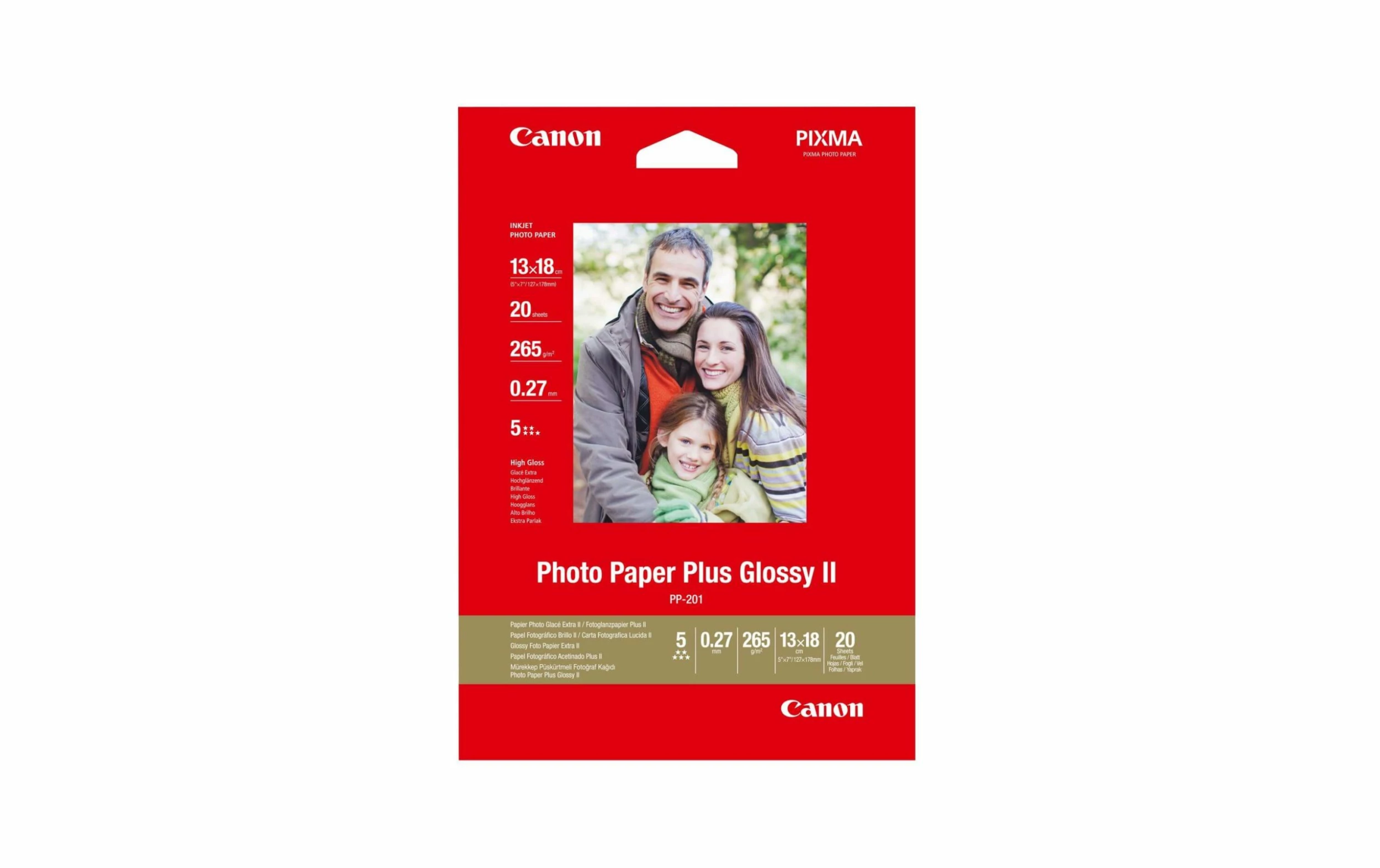 Remise 🎉 Canon Papier Photo 13 X 18 Cm 260 G/m² 20 Pièce/s - Accessoires Divers 🛒 1 Remise 🎉 Canon Papier Photo 13 X 18 Cm 260 G/m² 20 Pièce/s - Accessoires Divers 🛒