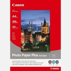 Tout neuf 😀 Canon Papier Photo A4 260 G/m² 20 Pièce/s - Accessoires Divers ❤️