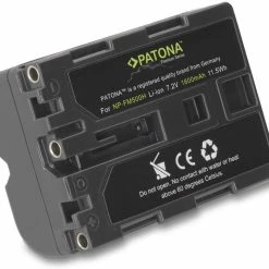 De gros 🔥 Patona Batterie Pour Appareil Photo Numérique Premium NP-FM500H - Accus ⋅ Chargeurs ⭐