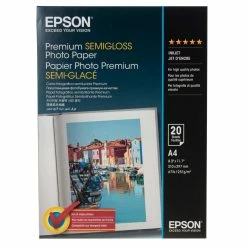 Coupon 🛒 Epson Papier Photo A4 251 G/m² 20 Pièce/s - Accessoires Divers ⭐