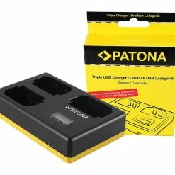 Tout neuf 🌟 Patona Chargeur USB Triple Für Sony NP-FZ100 - Accus ⋅ Chargeurs 😍