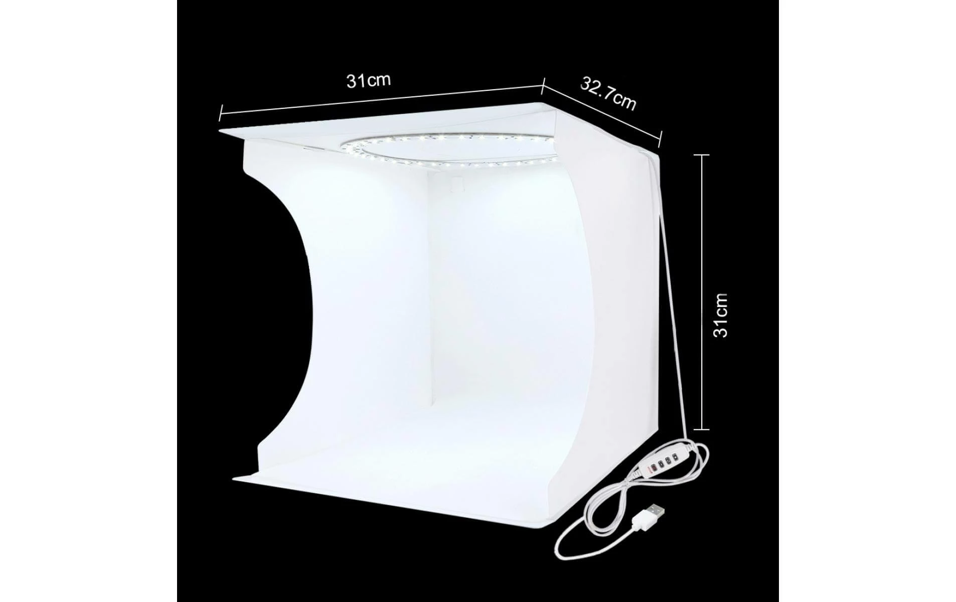 Budget 😉 Puluz Boîte Studio Studio Shooting Tent Box Kit 30 Cm - Accessoires Divers ✨ 3 Budget 😉 Puluz Boîte Studio Studio Shooting Tent Box Kit 30 Cm - Accessoires Divers ✨ – Image 3