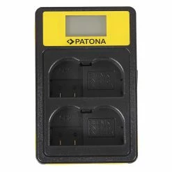 Alternative view of Sortie 👏 Patona Chargeur Smart Dual LCD USB Nikon EN-EL15 - Accus ⋅ Chargeurs 💯