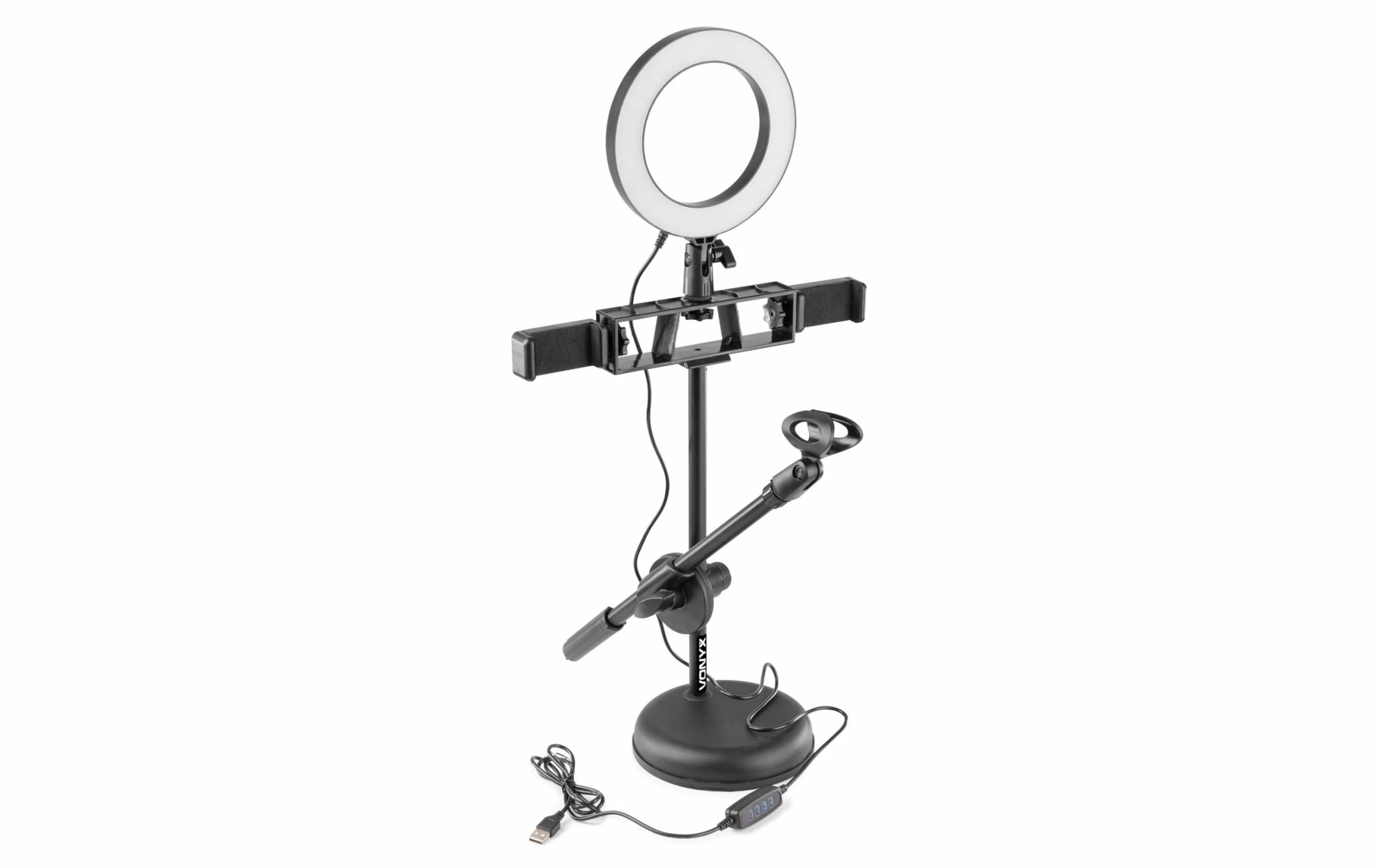Budget ✔️ Vonyx Lampe Vidéo RL20 Lumière D'anneau - Flashes ⋅ Lampes ✔️ 1 Budget ✔️ Vonyx Lampe Vidéo RL20 Lumière D'anneau - Flashes ⋅ Lampes ✔️