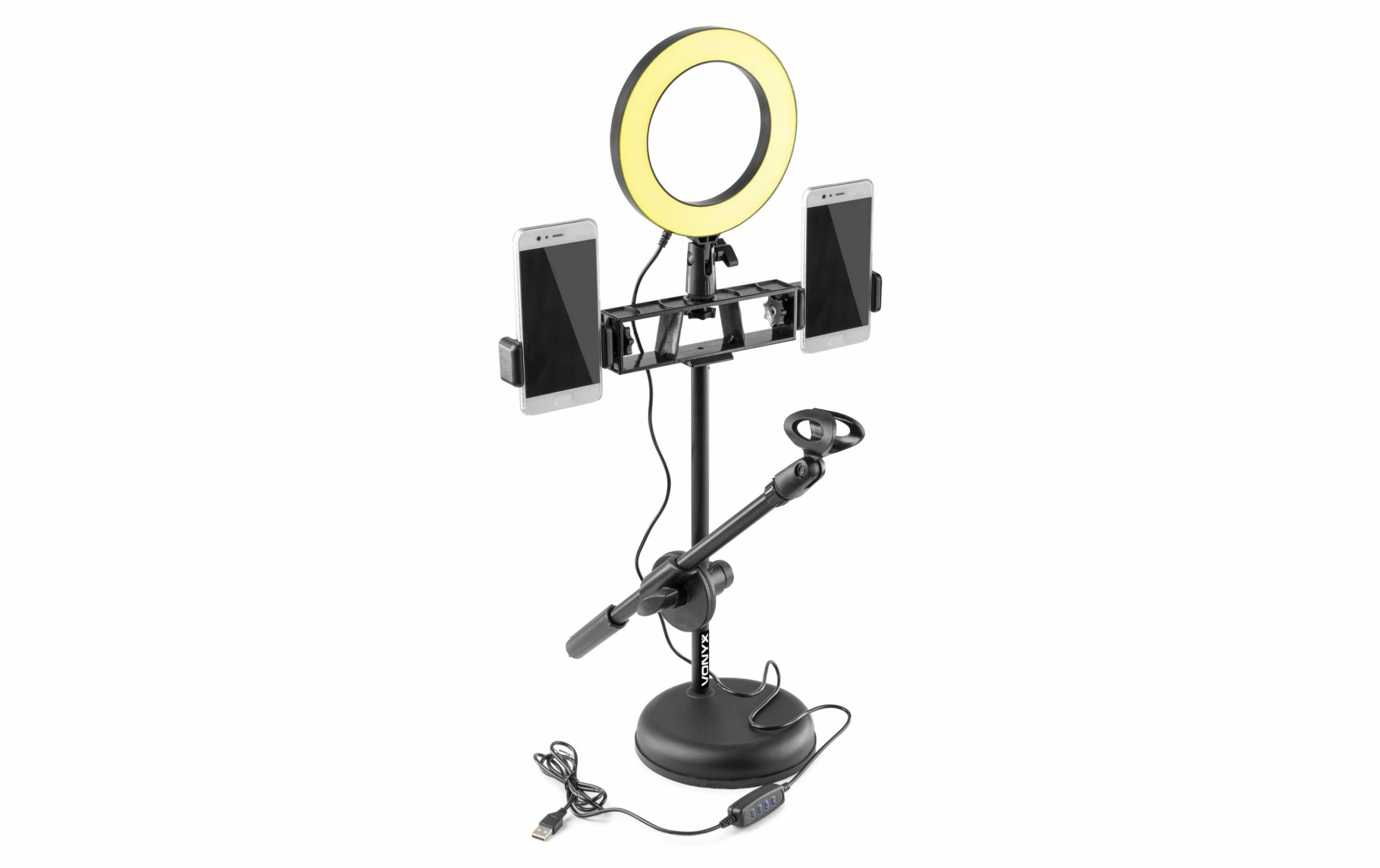 Budget ✔️ Vonyx Lampe Vidéo RL20 Lumière D'anneau - Flashes ⋅ Lampes ✔️ 2 Budget ✔️ Vonyx Lampe Vidéo RL20 Lumière D'anneau - Flashes ⋅ Lampes ✔️ – Image 2